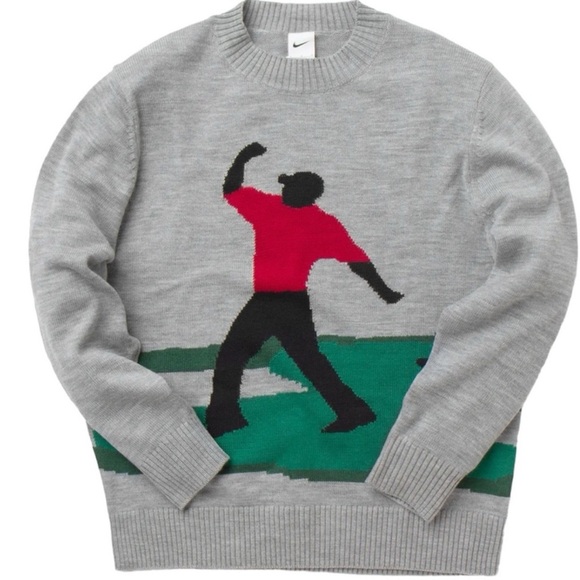 NIKE Tiger Woods Sweater Golf Crew - Picture 1 of 16